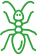Ant control services with an ant illustration.